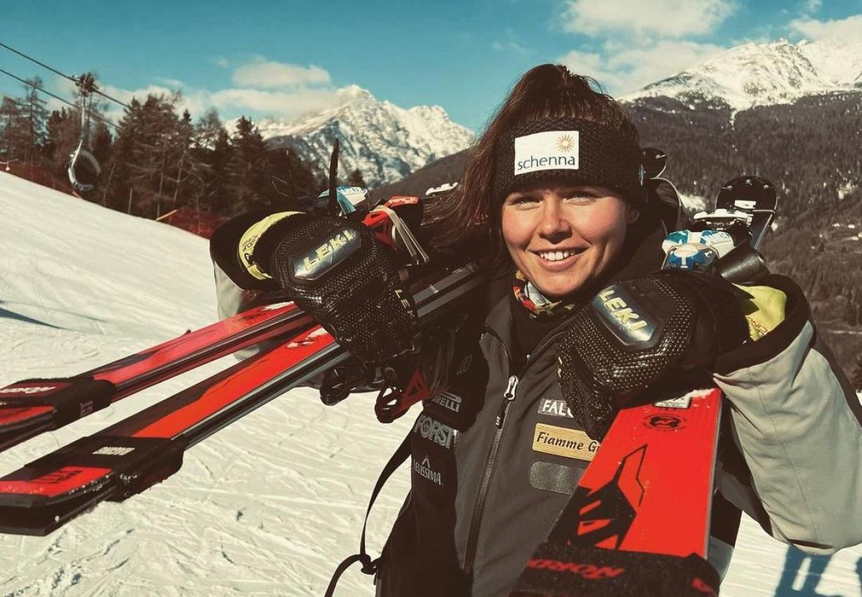 Celina Haller ist in Courchevel mit dabei. © Leo Holzknecht / Celina Haller