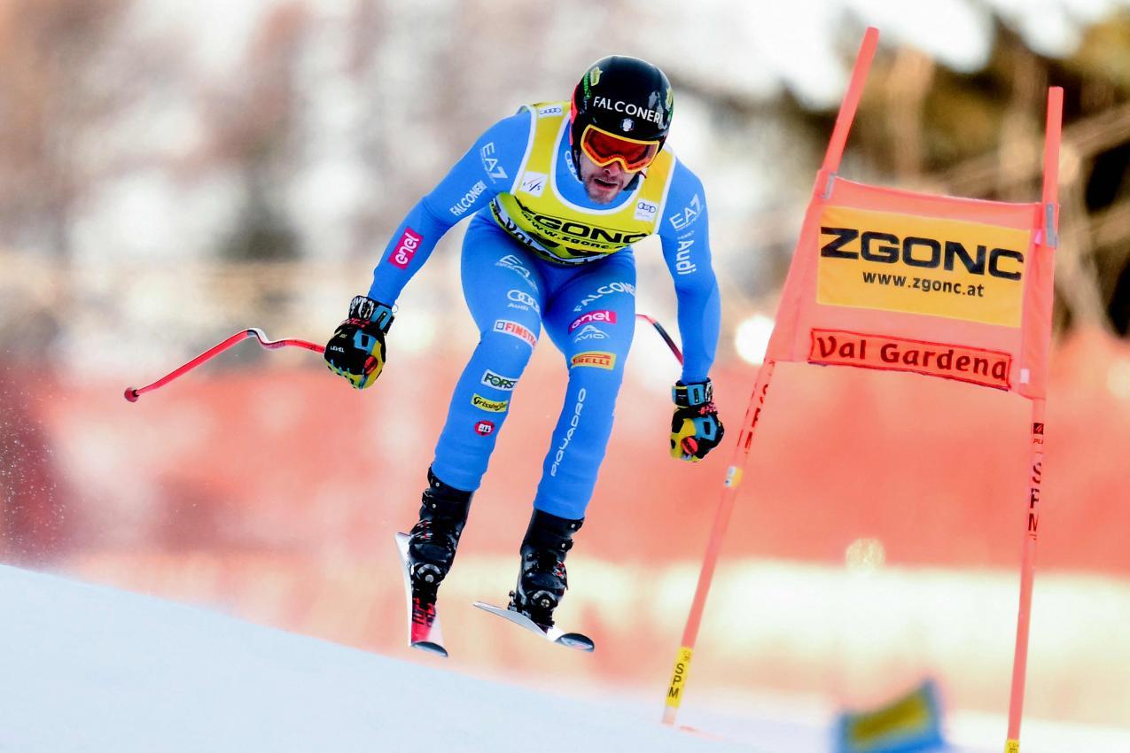 Christof Innerhofer wurde Sechster. © APA/afp / STEFANO RELLANDINI