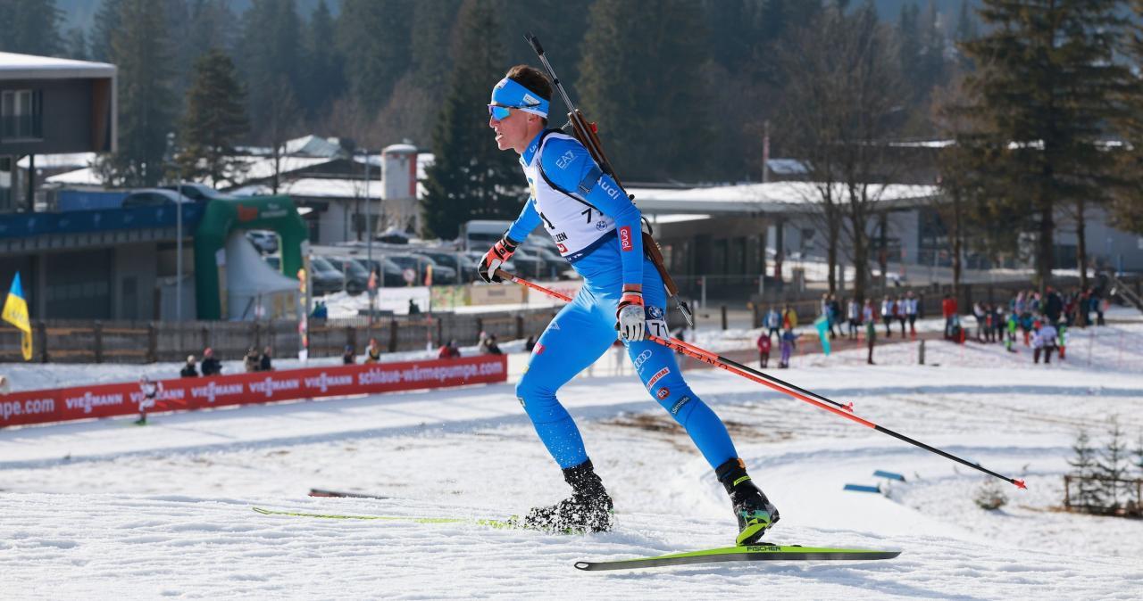 Christoph Pircher bei seinem ersten Weltcup-Einsatz in Hochfilzen. © Pierre TEYSSOT
