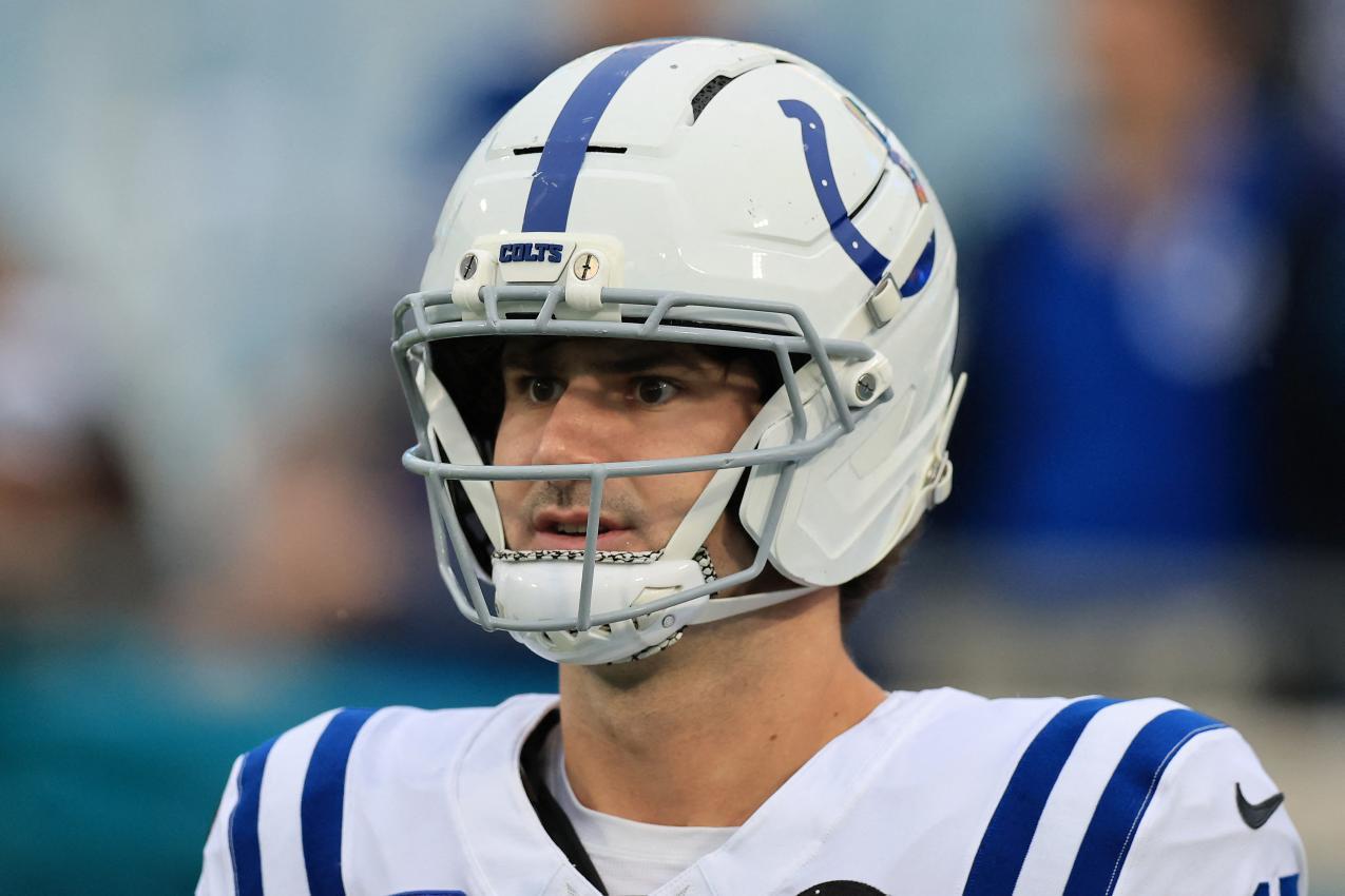 Daniel Jones ist der Dreh- und Angelpunkt in Indianapolis. © APA / MIKE CARLSON