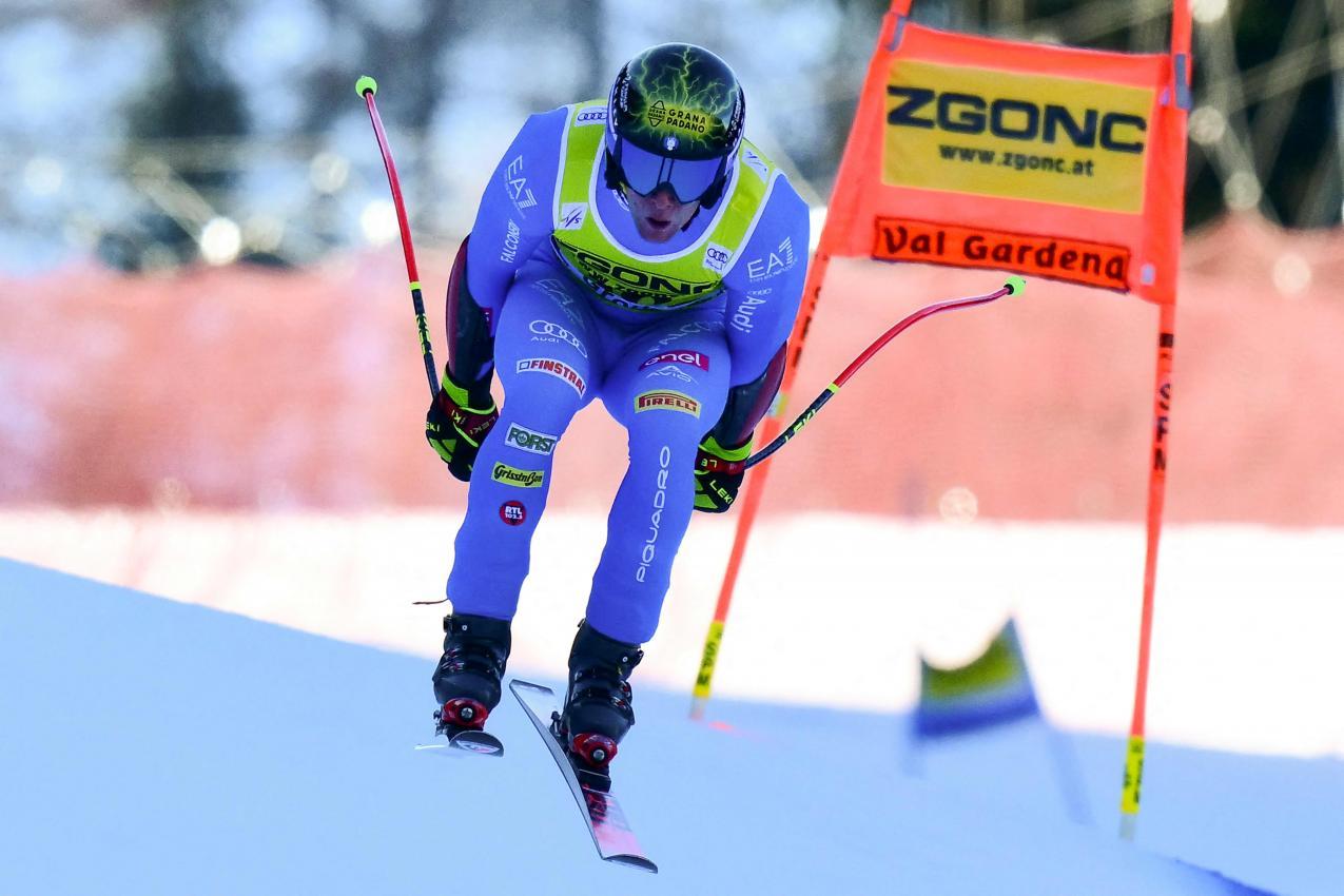 Der Italiener Giovanni Franzoni raste erstmals aufs Podest. © APA/afp / STEFANO RELLANDINI