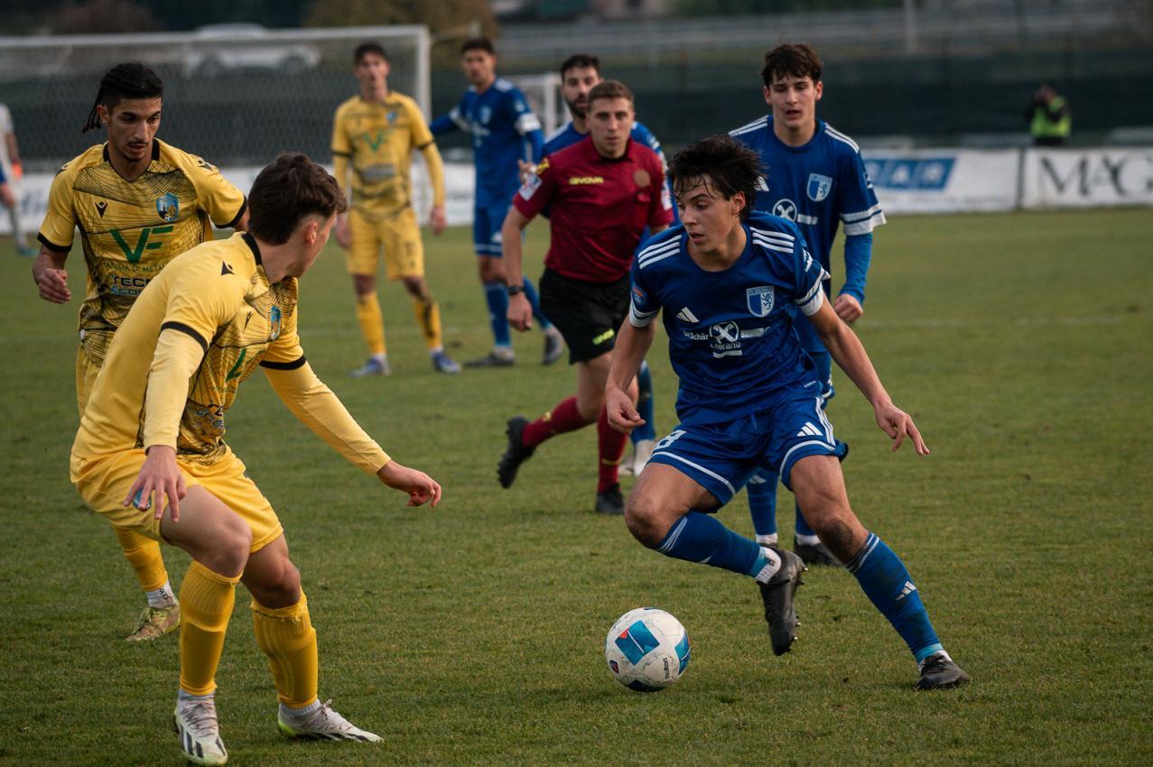 The rising star: Samuel Villgrattner, coming from the regional league, immediately established himself in Serie D.