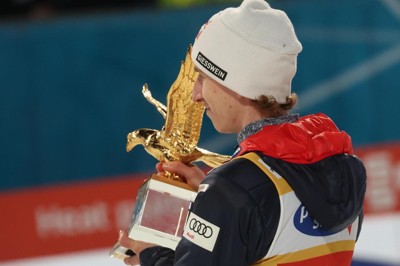 Der Titelverteidiger: Daniel Tschofenig © ANSA / Grzegorz Momot