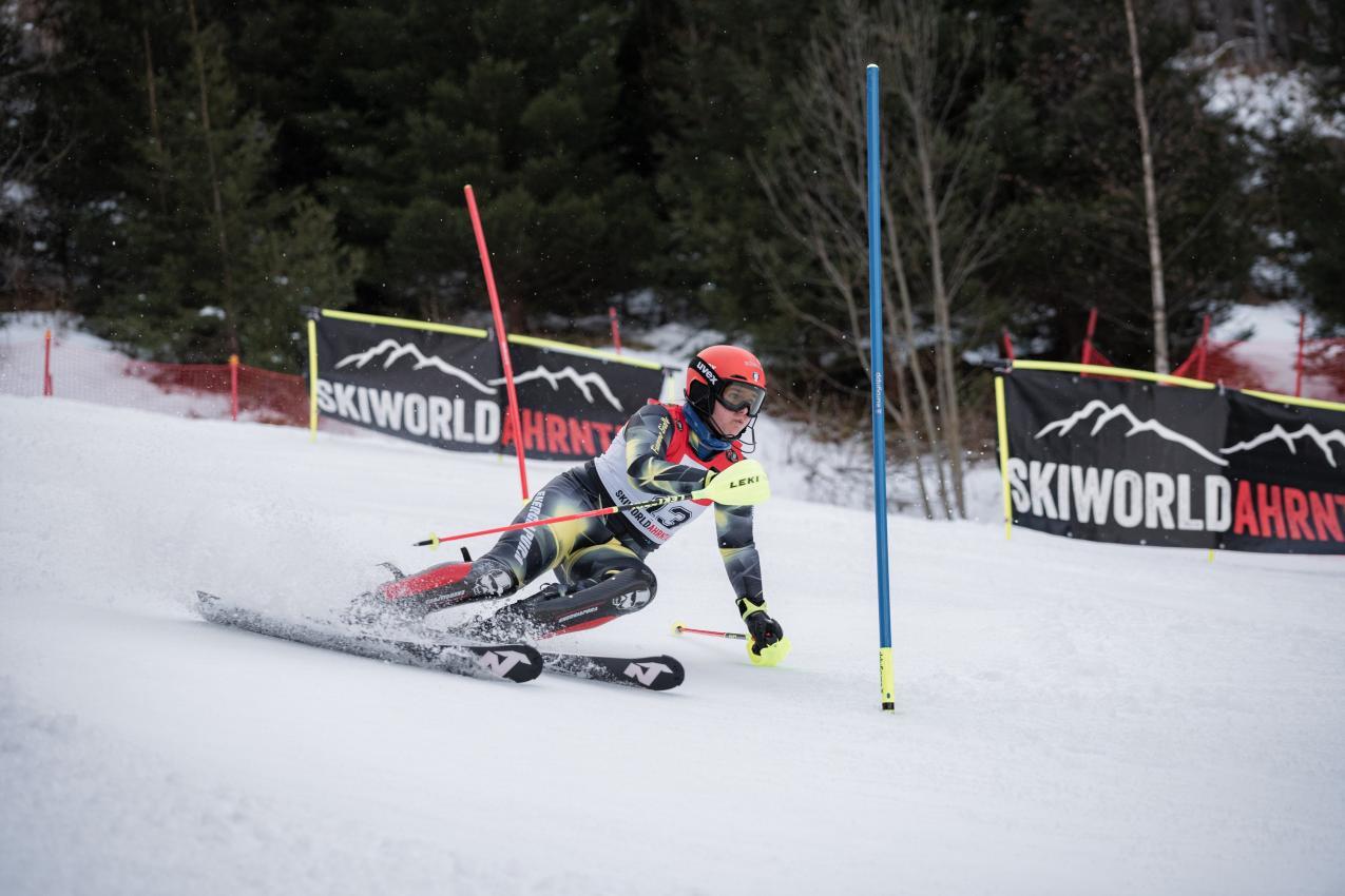 Die Burggräflerin Celina Haller ist im Ahrntal am Start.
