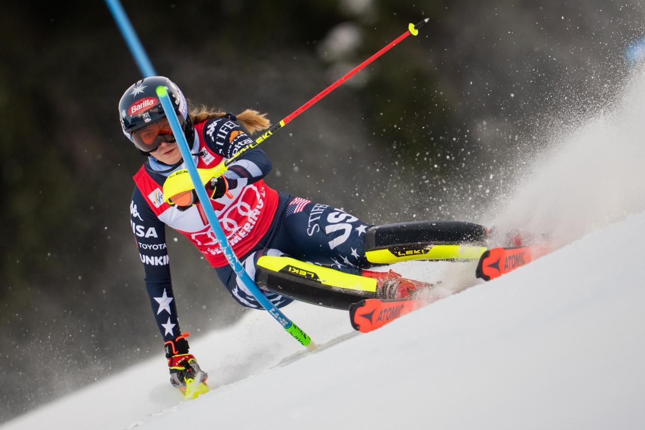 Die US-Amerikanerin ließ sich von nichts aus dem Konzept bringen. © APA / GEORG HOCHMUTH