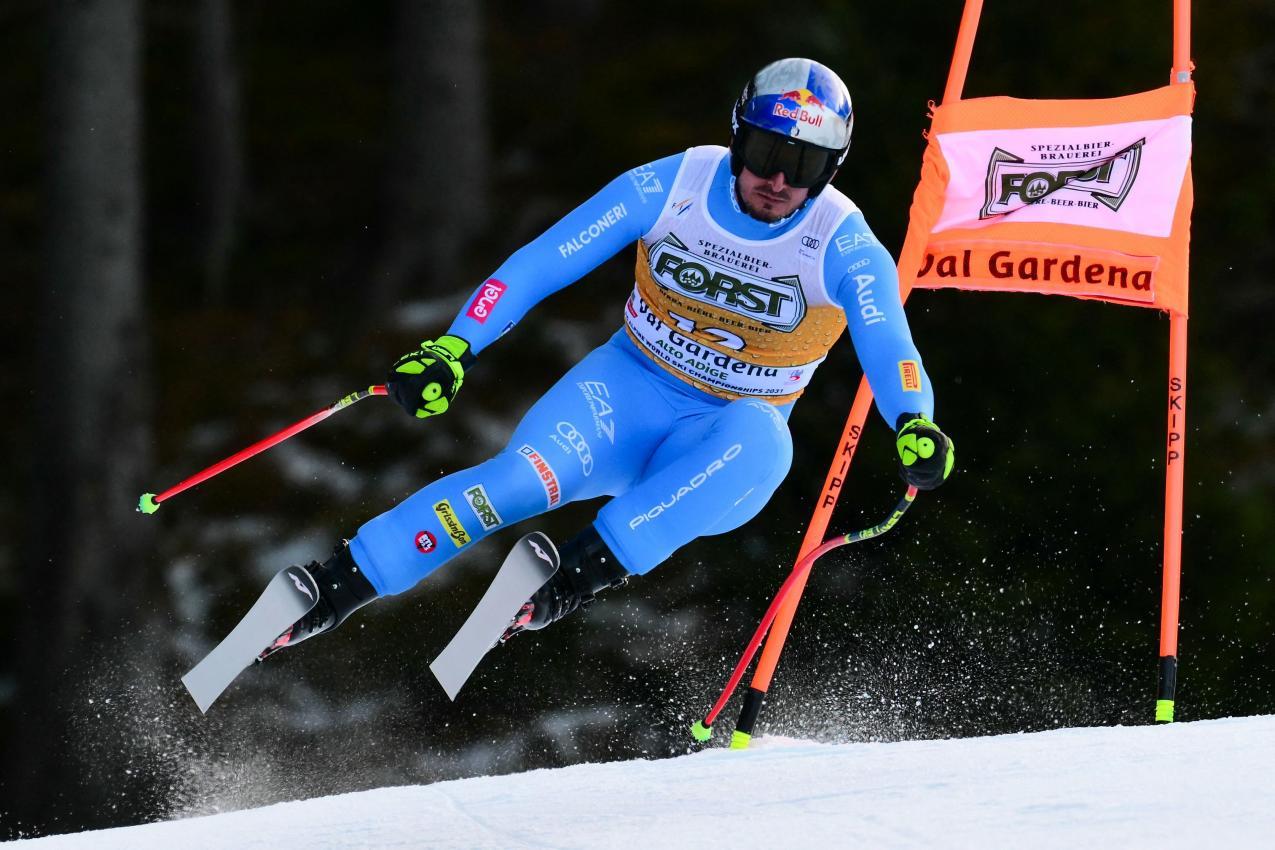 Dominik Paris wurde starker Sechster. © APA/afp / STEFANO RELLANDINI