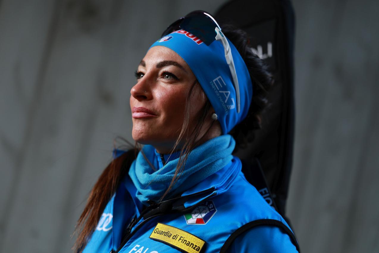 Dorothea Wierer könnte auch nach ihrem Karriereende auf den TV-Bildschirmen zu sehen sein. © TEY / Pierre TEYSSOT