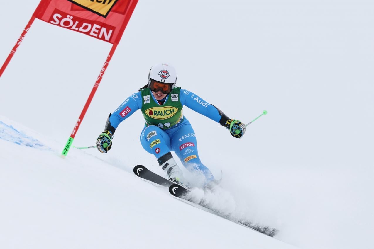 Elisa Platino in Sölden. © Pentaphoto