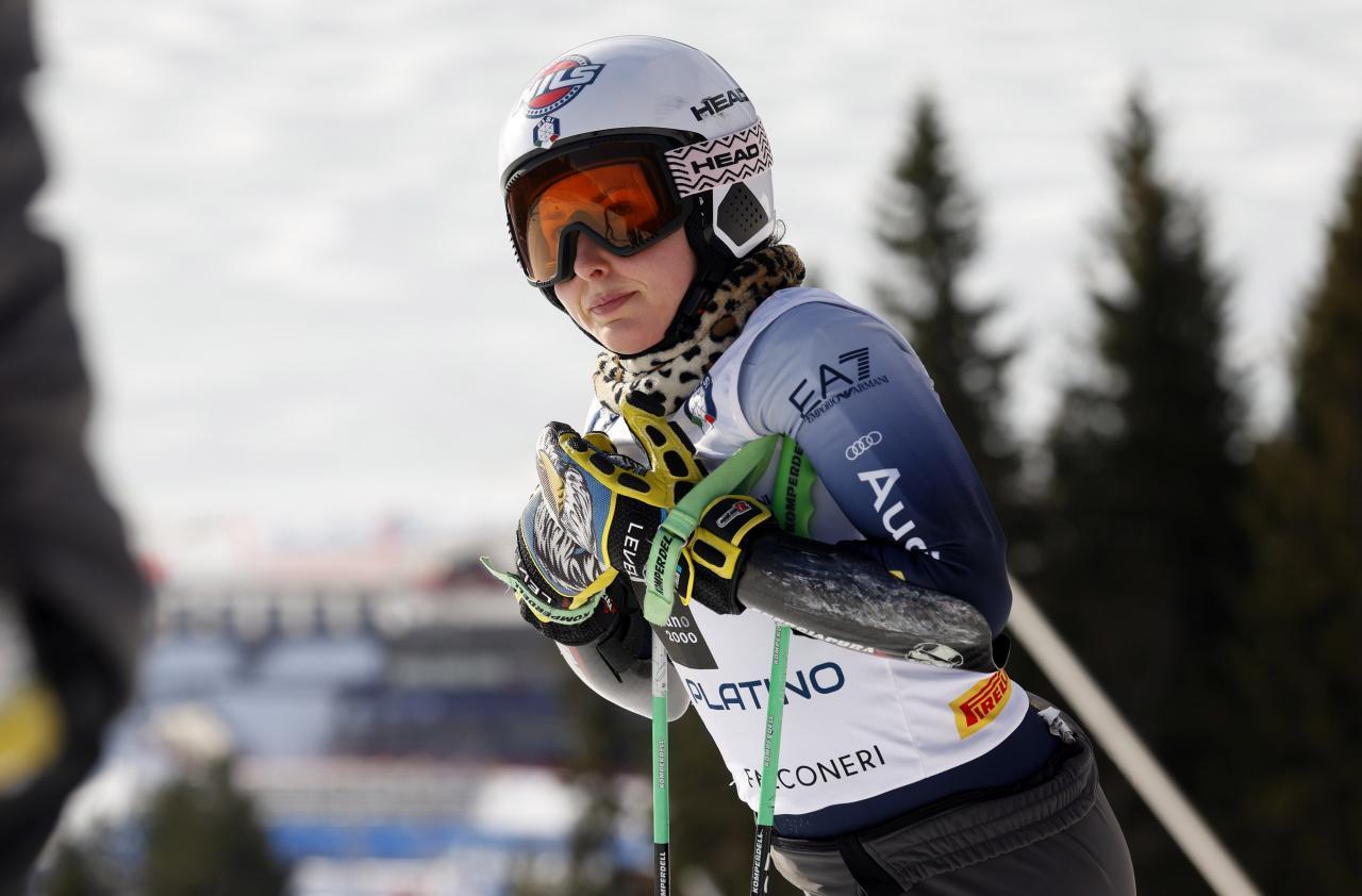 Elisa Platino needs to take a break. © Pentaphoto