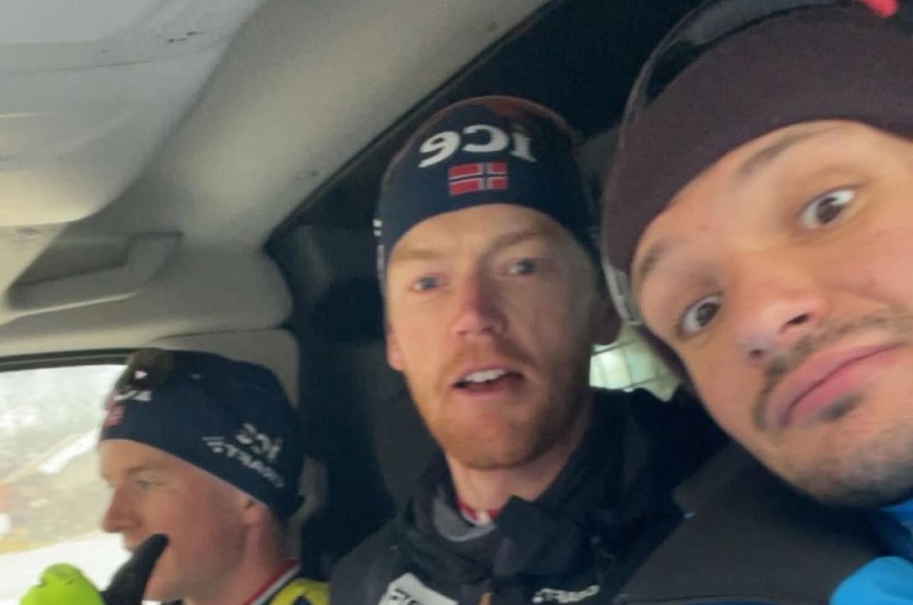 Giacomel und Bakken verbrachten viel Zeit miteinander.