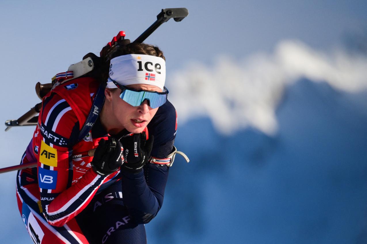 Ida Lien fällt lange aus. © AFP / OLIVIER CHASSIGNOLE