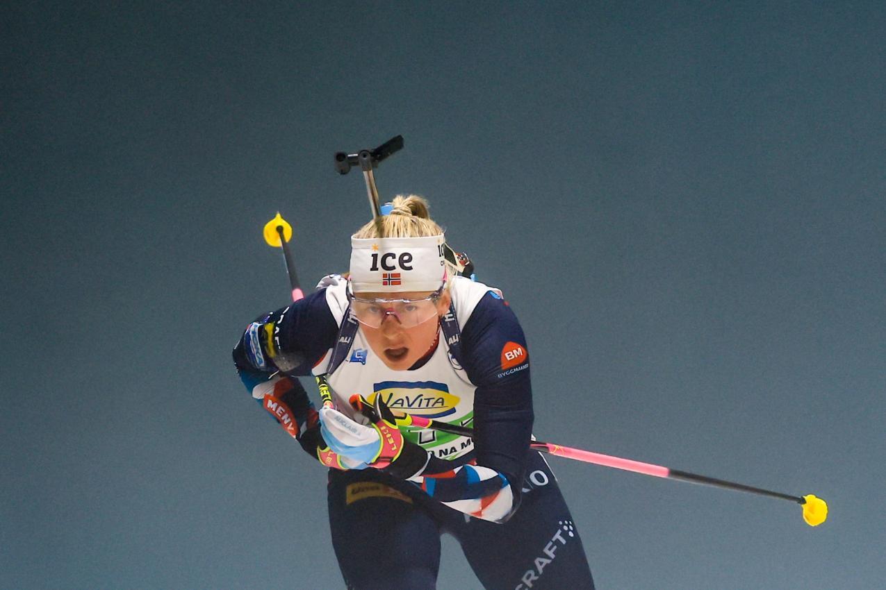Ingrid Landmark Tandrevold durchschreitet ein sportliches Tal. © ANSA / MARTIN DIVISEK
