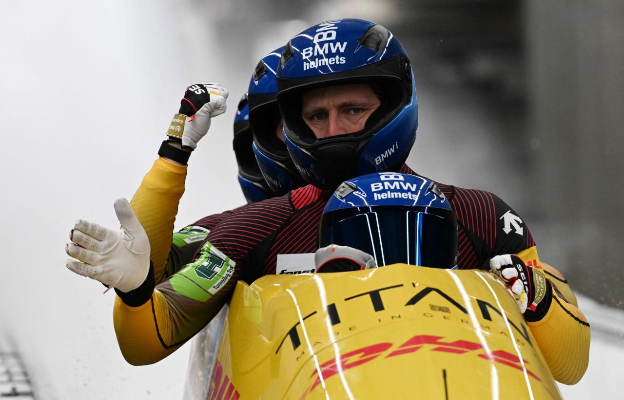 Johannes Lochner führte einen deutschen Dreifacherfolg an. © APA/afp / STEFANO RELLANDINI