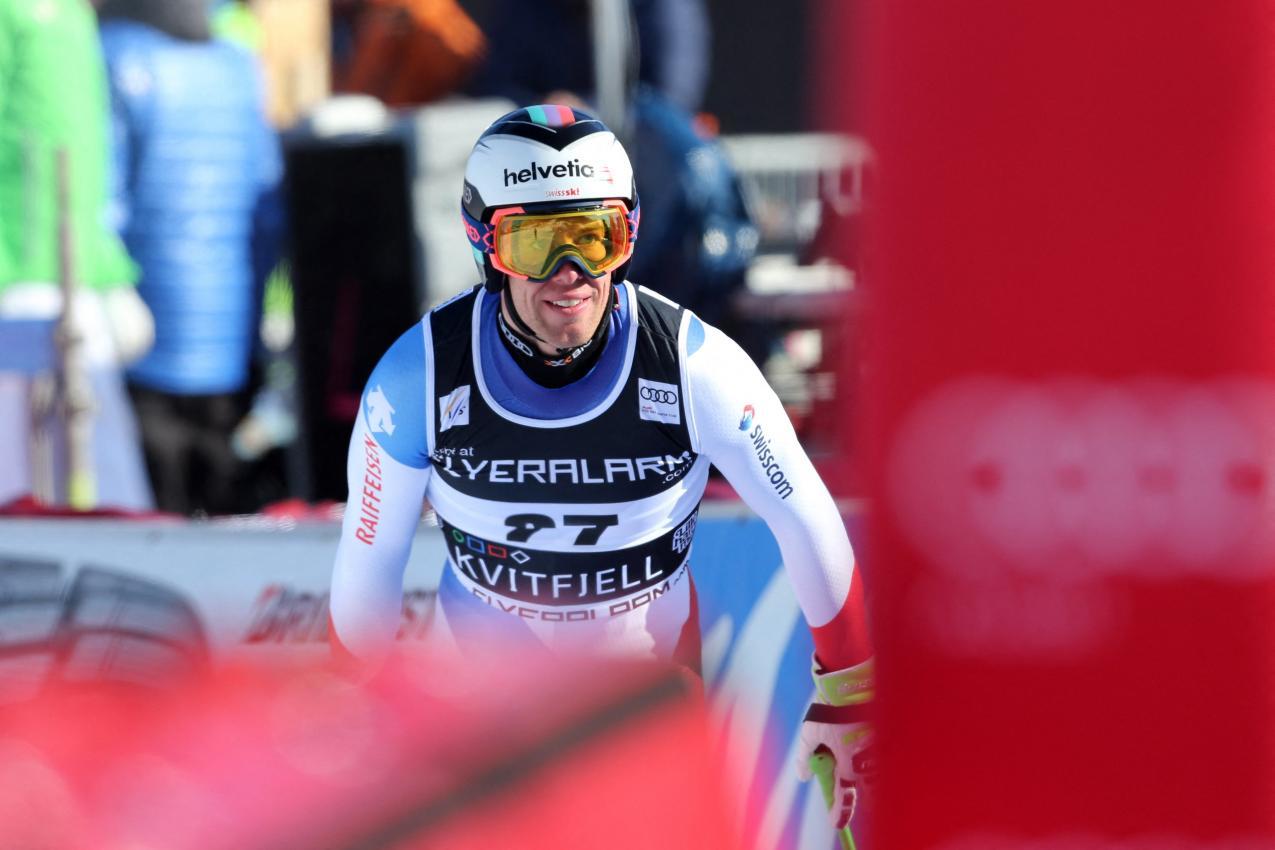 Marc Gisin war früher selbst Abfahrer. © NTB Scanpix / GEIR OLSEN