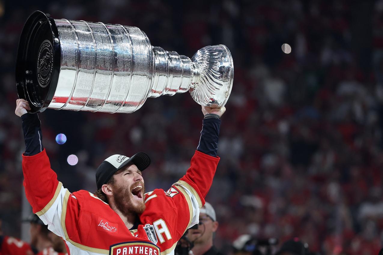 Matthew Tkachuk ist zweifacher Stanley-Cup-Sieger. © GETTY IMAGES NORTH AMERICA / CHRISTIAN PETERSEN