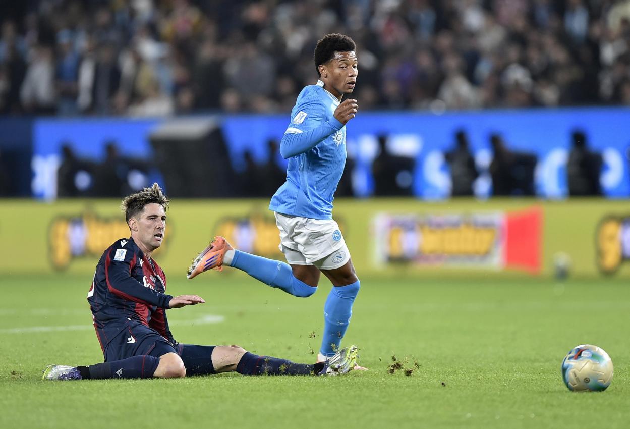 Napoli forward David Neres was unstoppable. © ANSA / STRINGER