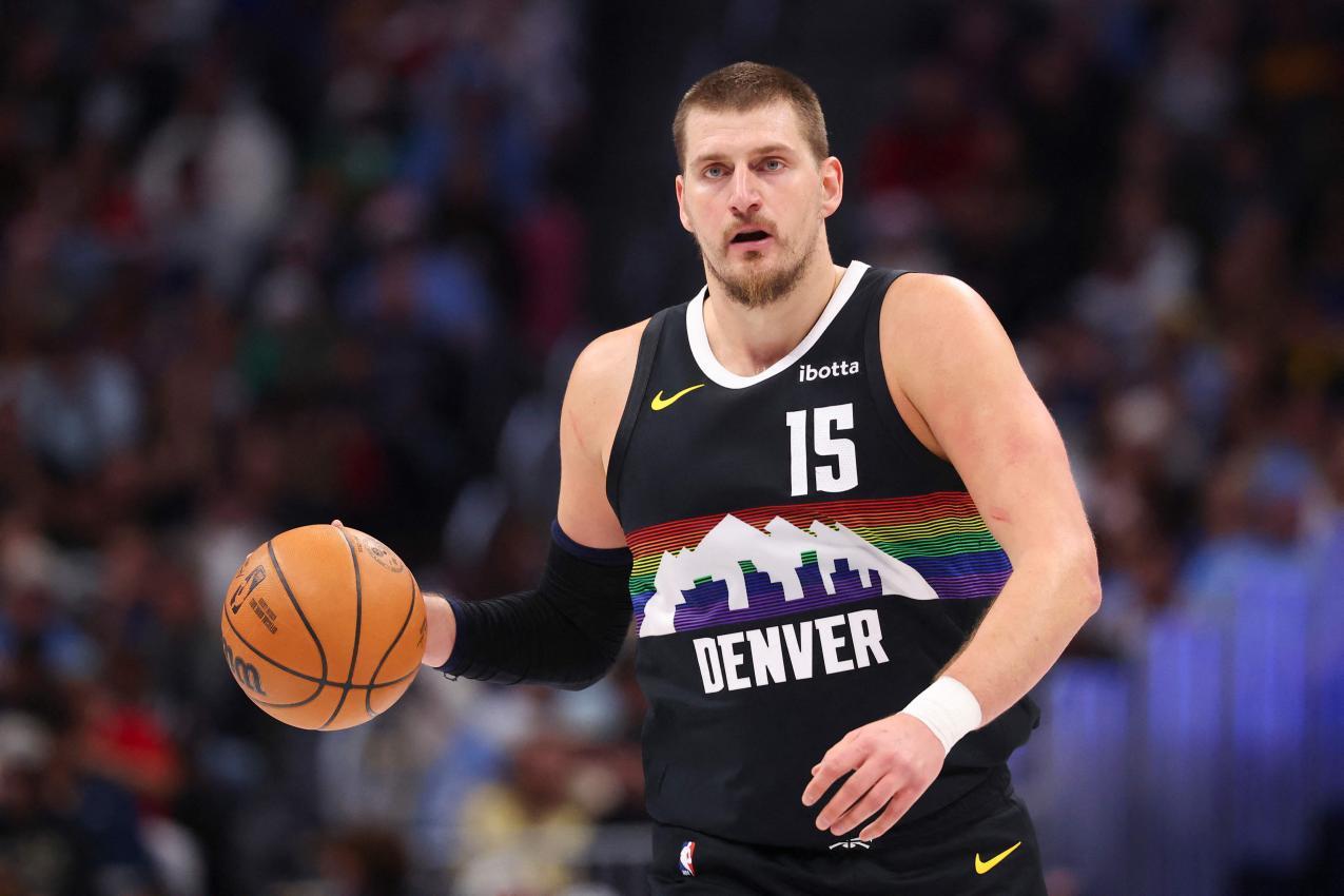 Nikola Jokic war nicht aufzuhalten. © APA / JUSTIN TAFOYA