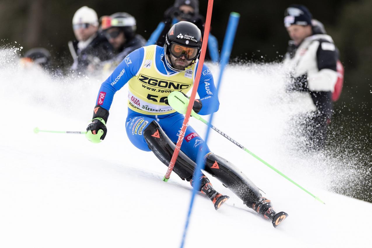 Simon Maurberger bei seinem Einsatz auf der Gran Risa.