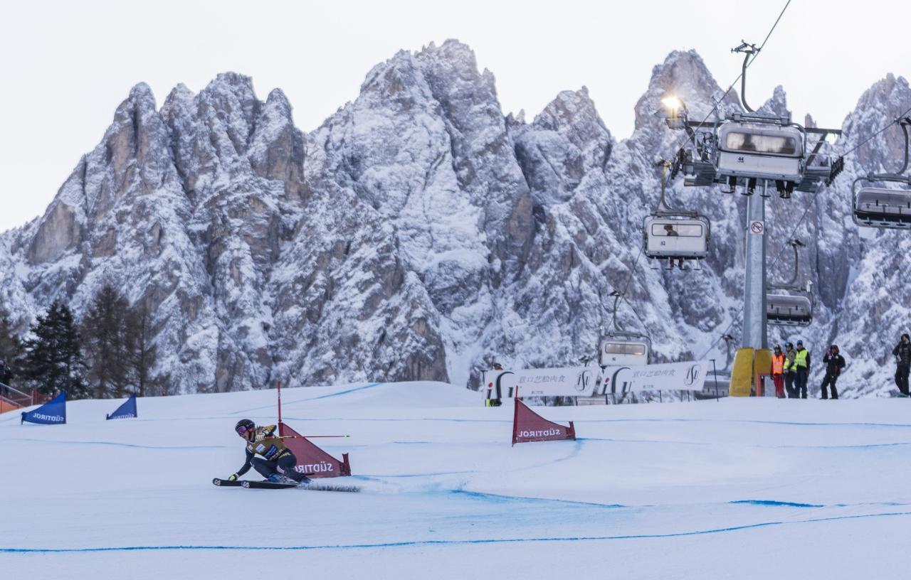 Spektakuläre Bilder sind in Innichen garantiert. Im Bild: Sandra Näslund © Gregor Sider