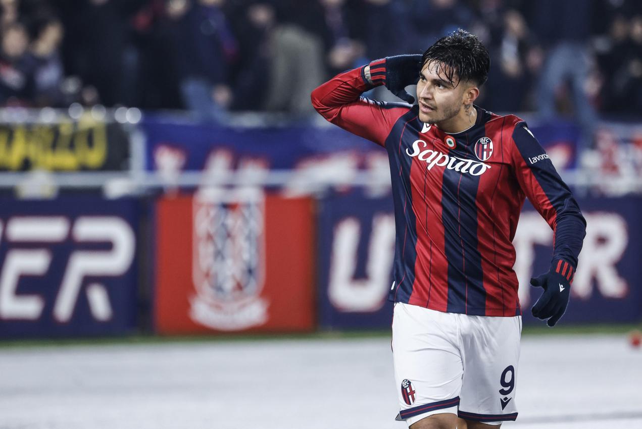 Titelverteidiger Bologna ist eine Runde weiter. © ANSA / ELISABETTA BARACCHI