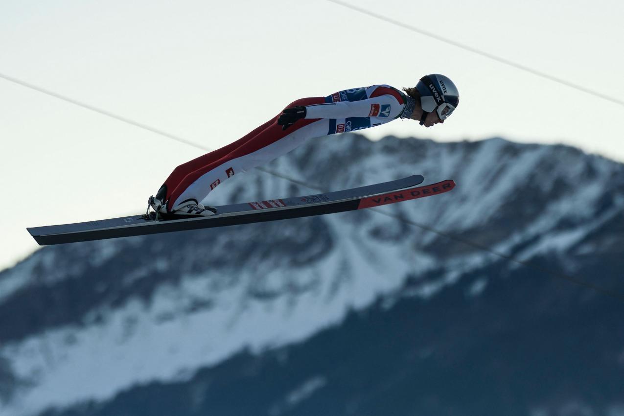 Tschofenig intends to defend his title. © APA/afp / PHILIPP GUELLAND