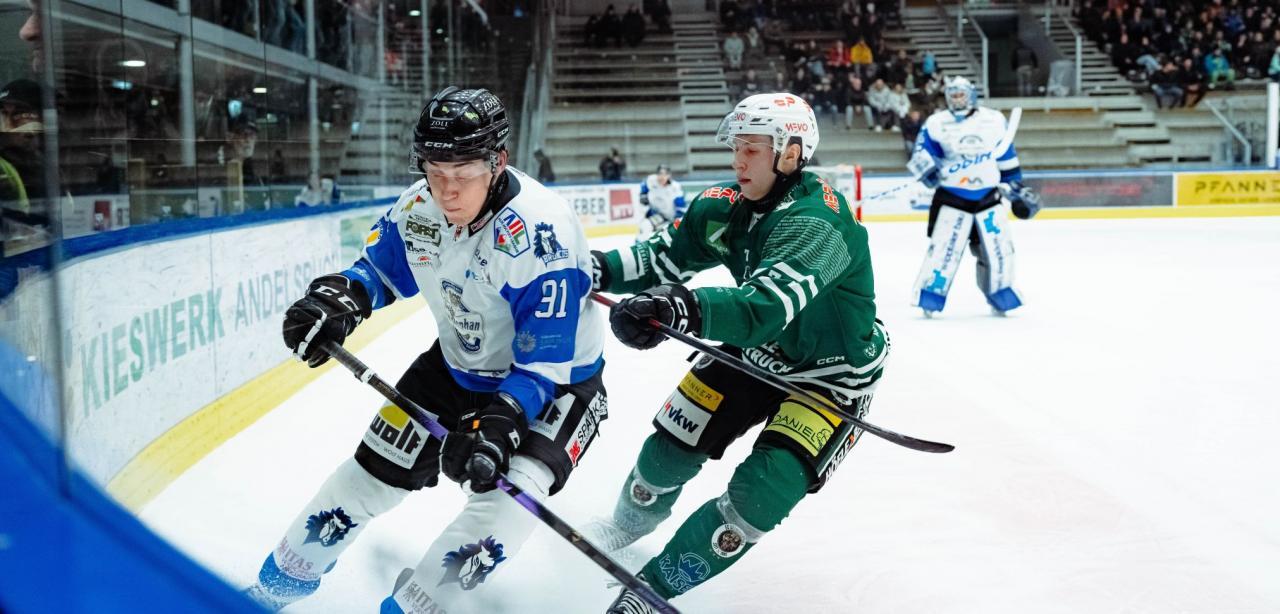 Alexander Brunner (l.) und die Broncos wurden in Dornbirn ausgebremst. © ECB/Varshavska