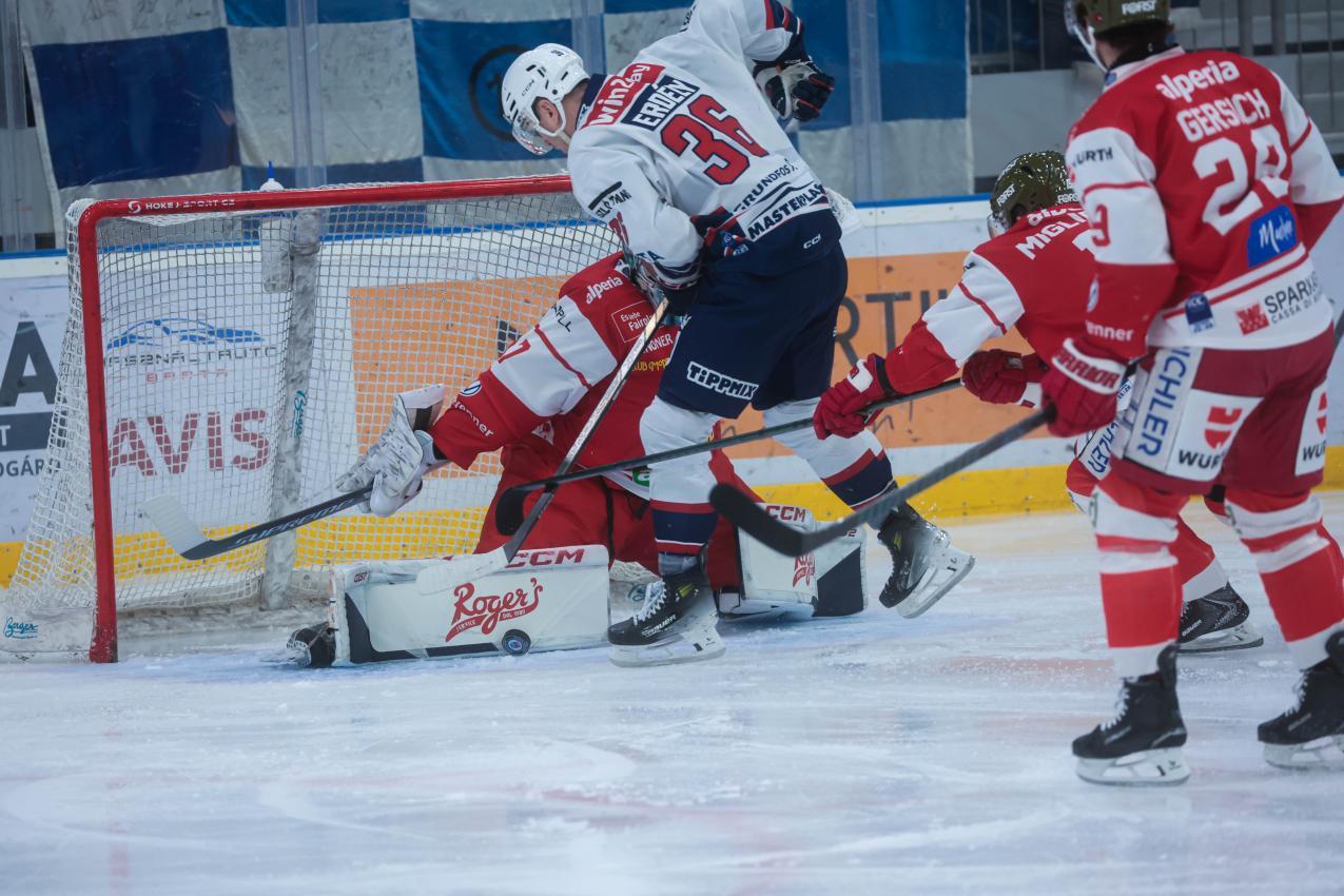 Christopher Gibson hütete das HCB-Tor. © Soós Attila