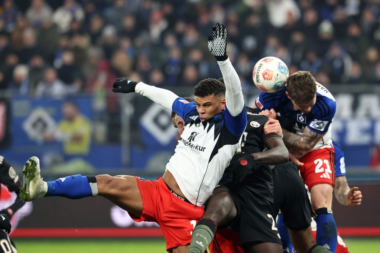 Der HSV hat mit Leidenschaft gekämpft. © APA/afp / IBRAHIM OT