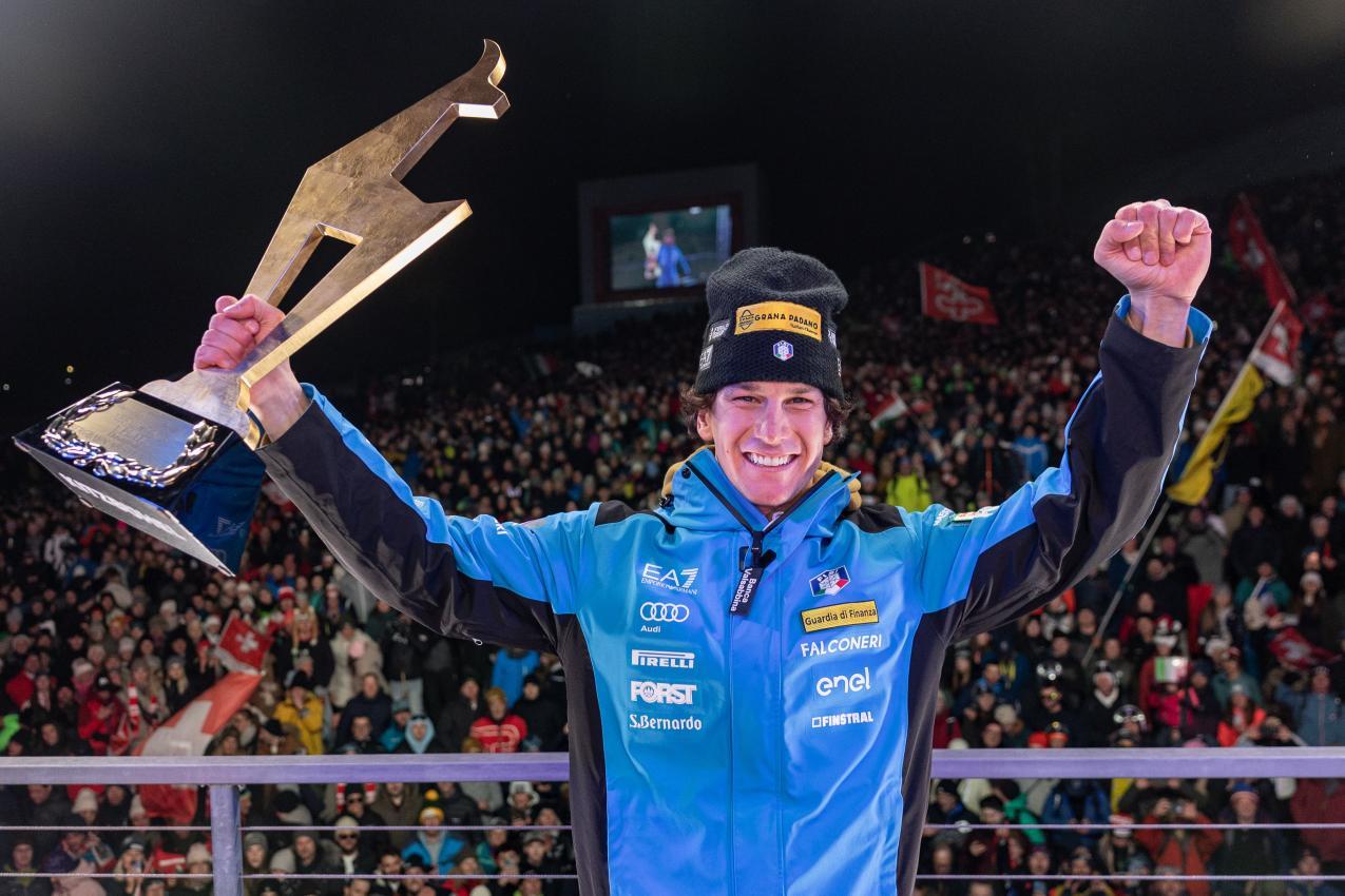 Der Kitzbühel-Sieger: Giovanni Franzoni © APA / EXPA/ JOHANN GRODER