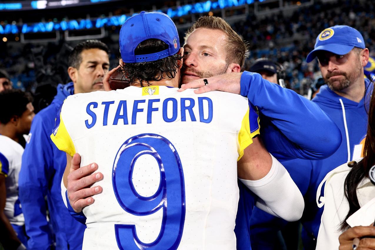 The Rams, led by Matthew Stafford, defeated the Carolina Panthers. © APA / JARED C. TILTON
