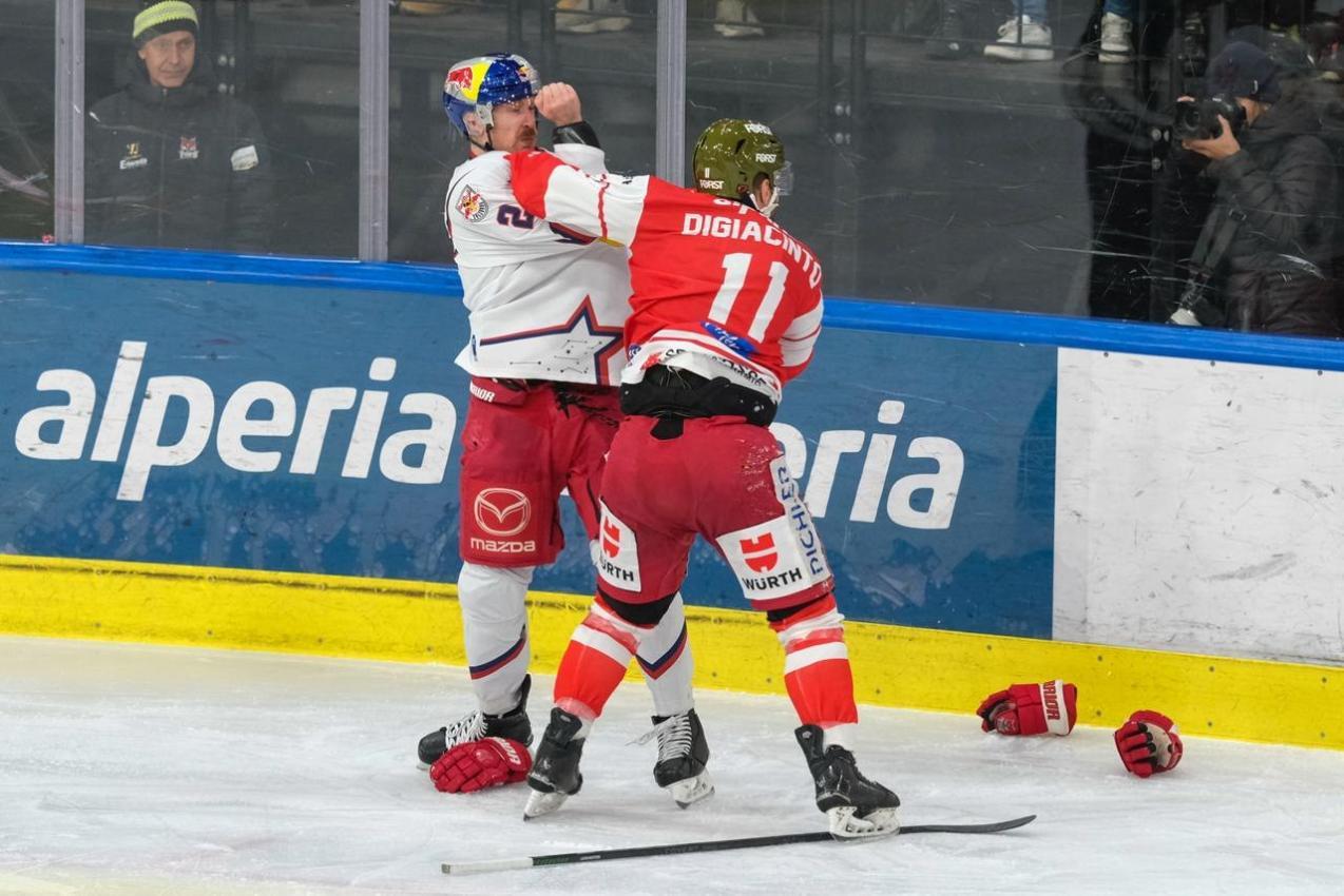 DiGiacinto und Lewington ließen die Fäuste sprechen. © Vanna Antonello