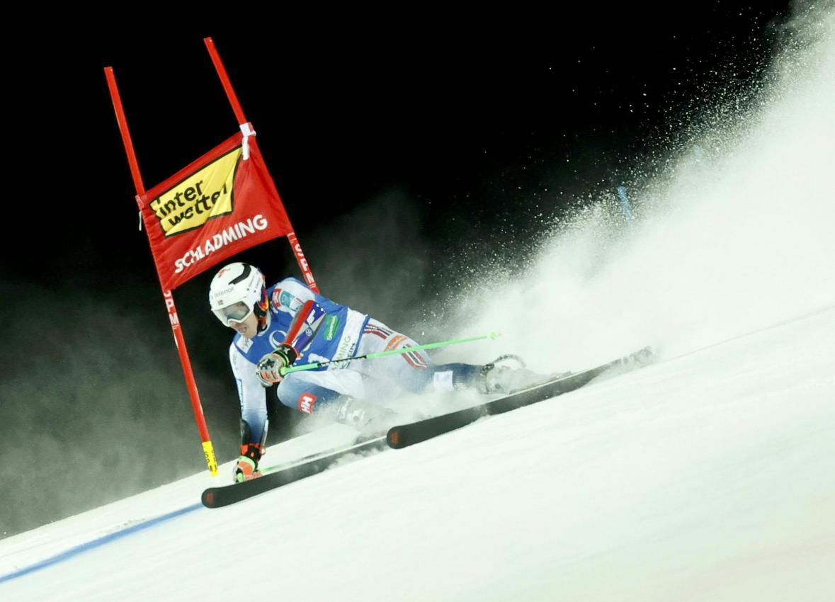 Für Henrik Kristoffersen war es ein seltsamer Auftritt in Schladming. © APA / ERWIN SCHERIAU
