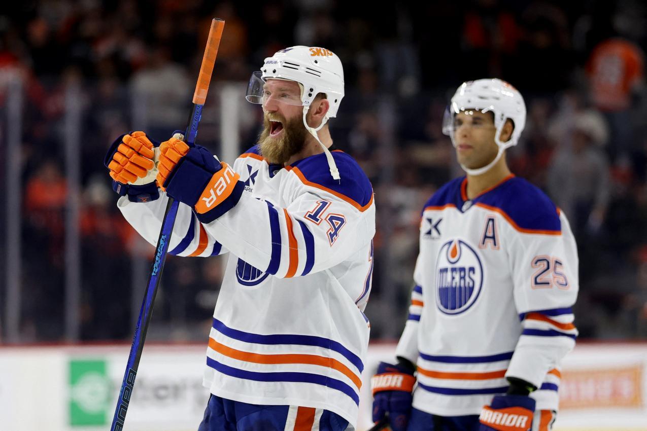 Glänzte mit einem Dreierpack: Mattias Ekholm. © GETTY IMAGES NORTH AMERICA / EMILEE CHINN