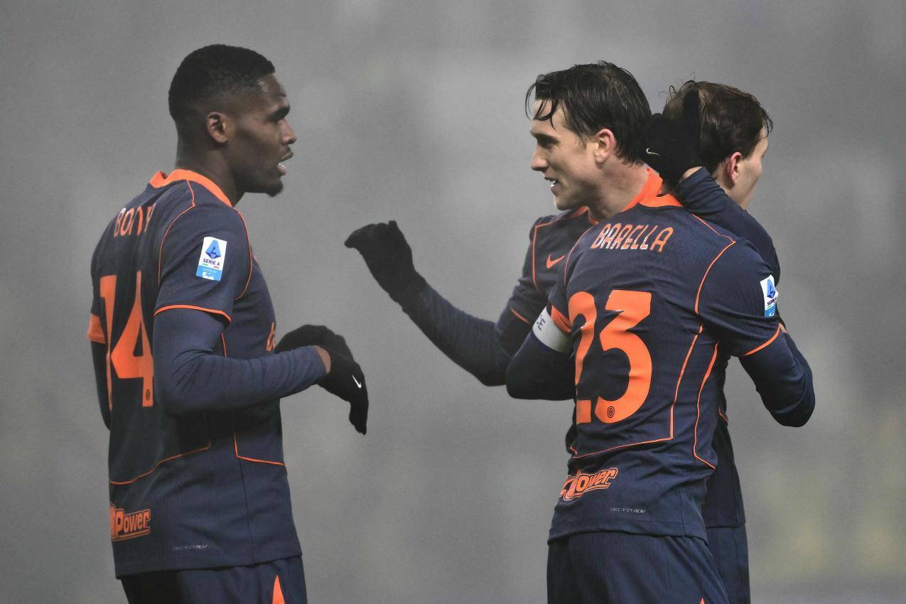 Inter feierte den sechsten Liga-Sieg in Folge. © APA/afp / MARCO BERTORELLO