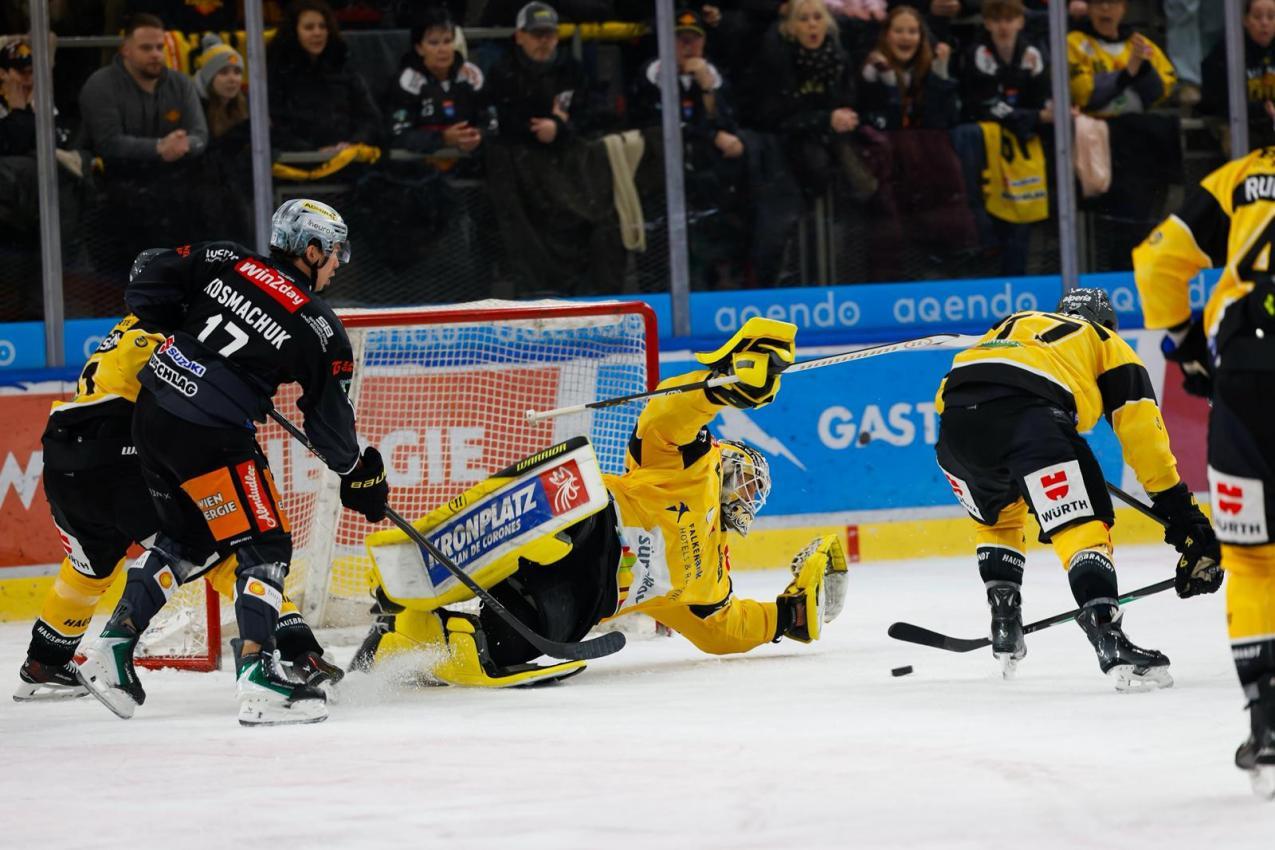 Jakob Rabanser hütete am Freitag das HCP-Tor. © Manfred Szieber