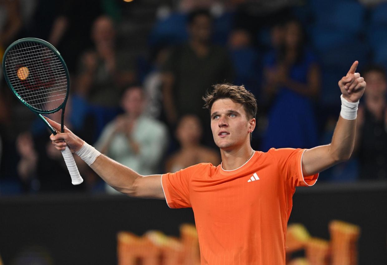 Jakub Mensik zog sich zurück. © ANSA / LUKAS COCH