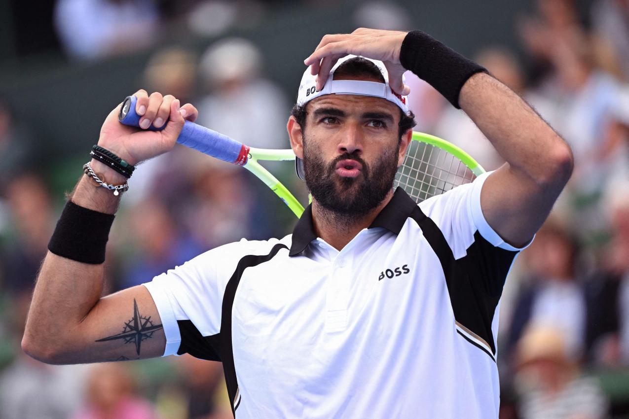 Keine Australian Open für Matteo Berrettini. © APA/afp / WILLIAM WEST