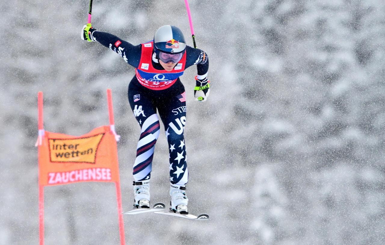 Lindsey Vonn était imbattable. © ANSA / CHRISTIAN BRUNA