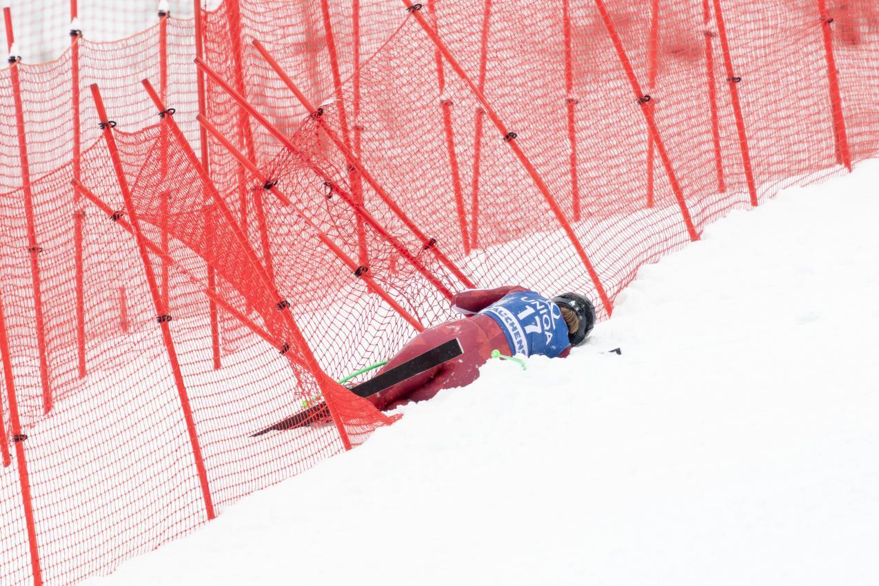 Magdalena Egger a été grièvement blessée. © APA / EXPA / JOHANN GRODER