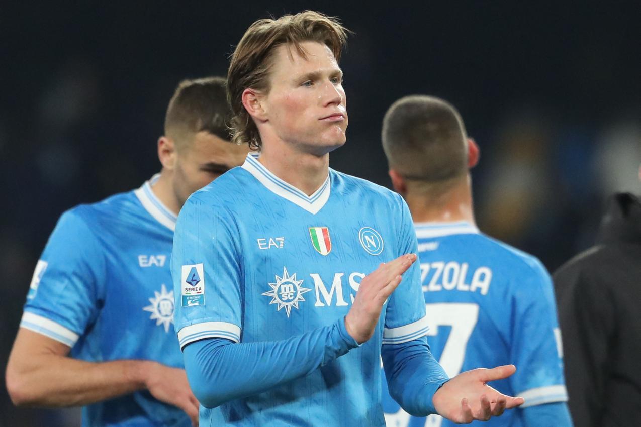 Napoli hat einen Dämpfer im Titelkampf kassiert. © APA/afp / CARLO HERMANN