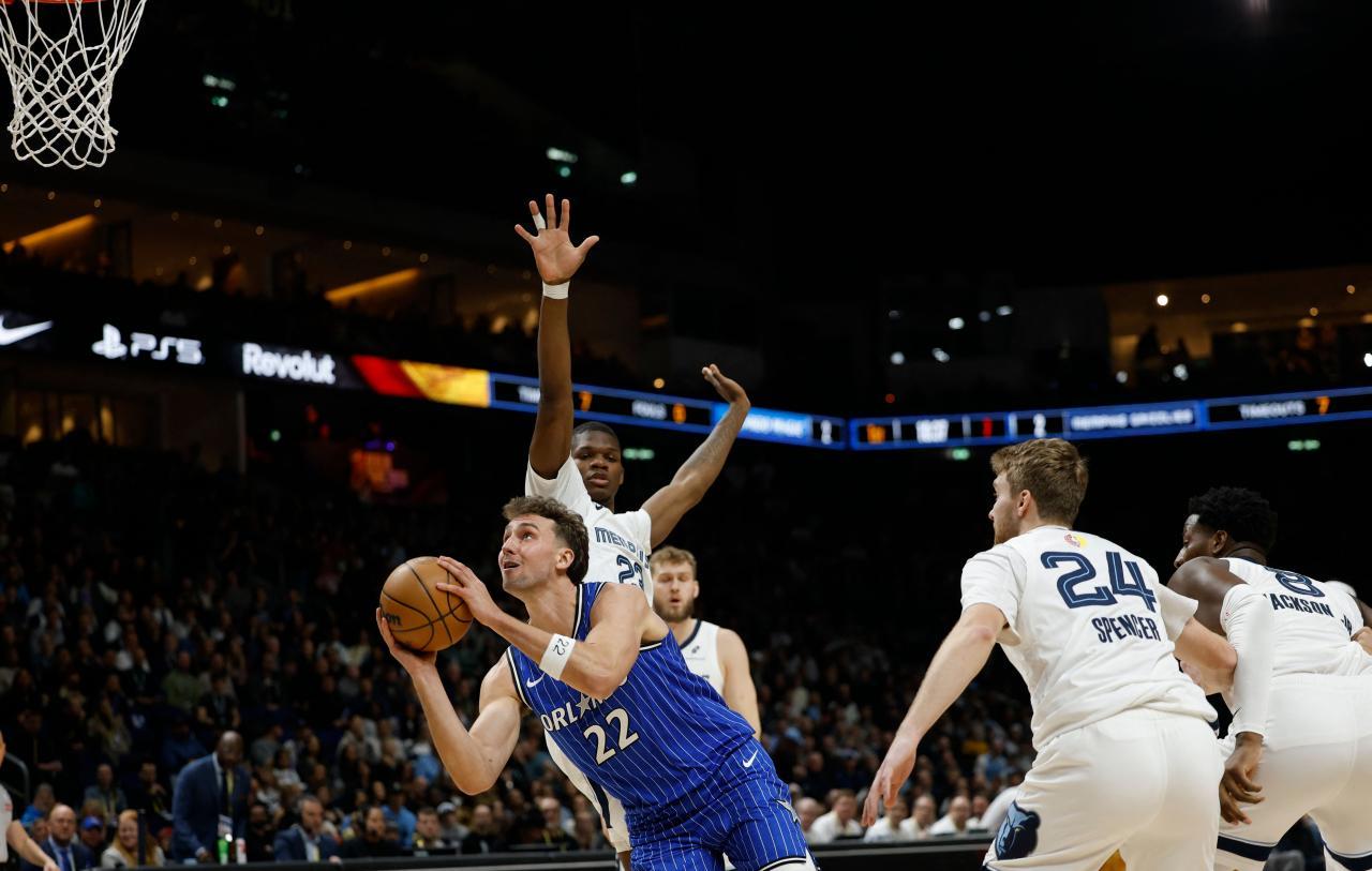 NBA-Spektakel in Berlin. © APA/afp / ODD ANDERSEN