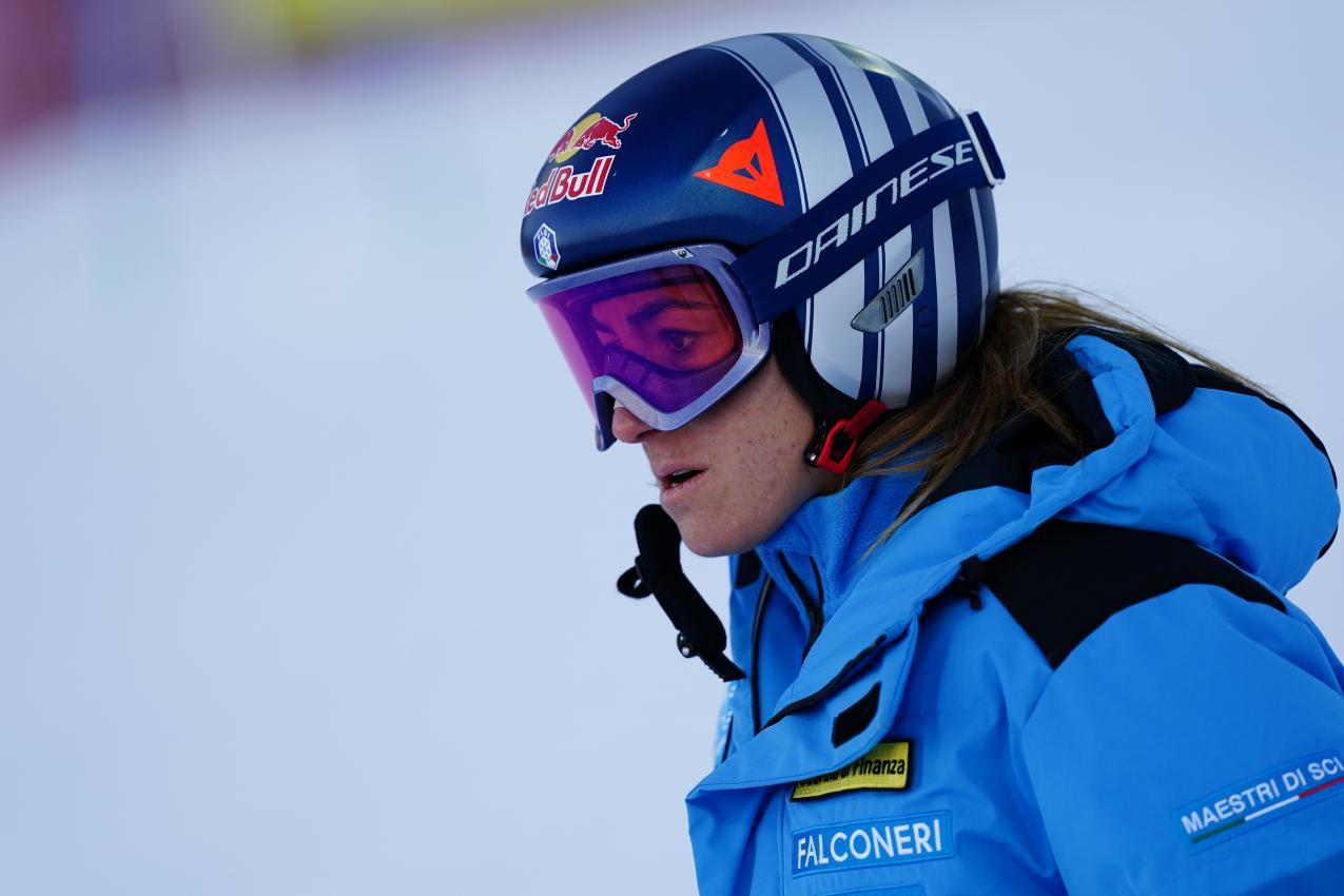 Sofia Goggia est prête pour la prochaine course. © Pentaphoto