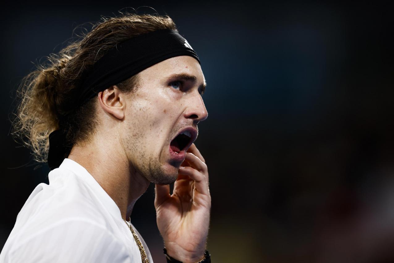 War bedient: Alexander Zverev © ANSA / MARK EVANS