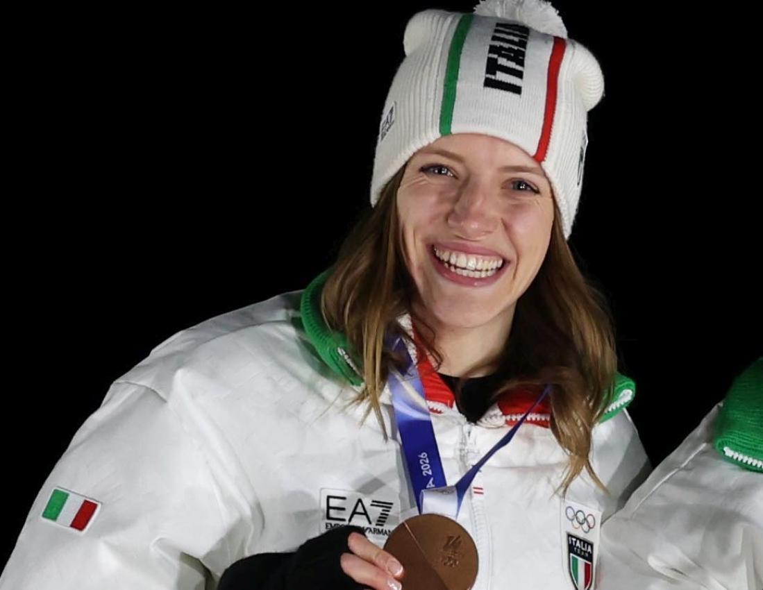 Verena Hofer holte Olympiabronze. © FELICE CALABRO' / Felice Calabro'