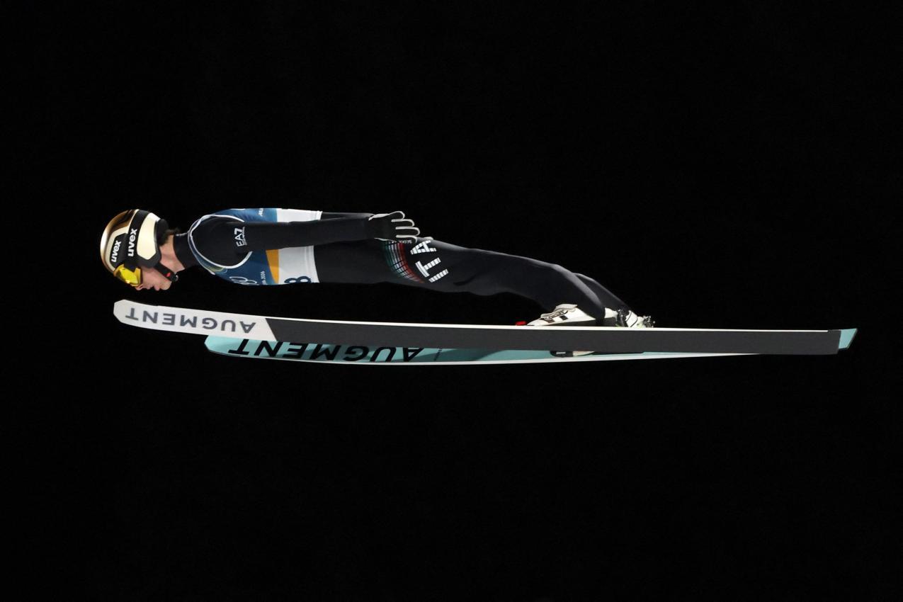 Alex Insam blieb unter den Erwartungen. © APA/afp / ANNE-CHRISTINE POUJOULAT