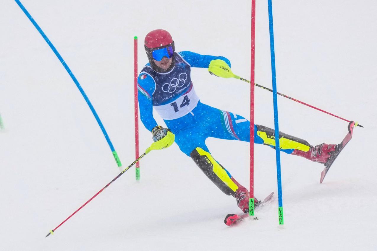 Auch Alex Vinatzer ist ausgeschieden. © APA/afp / DIMITAR DILKOFF