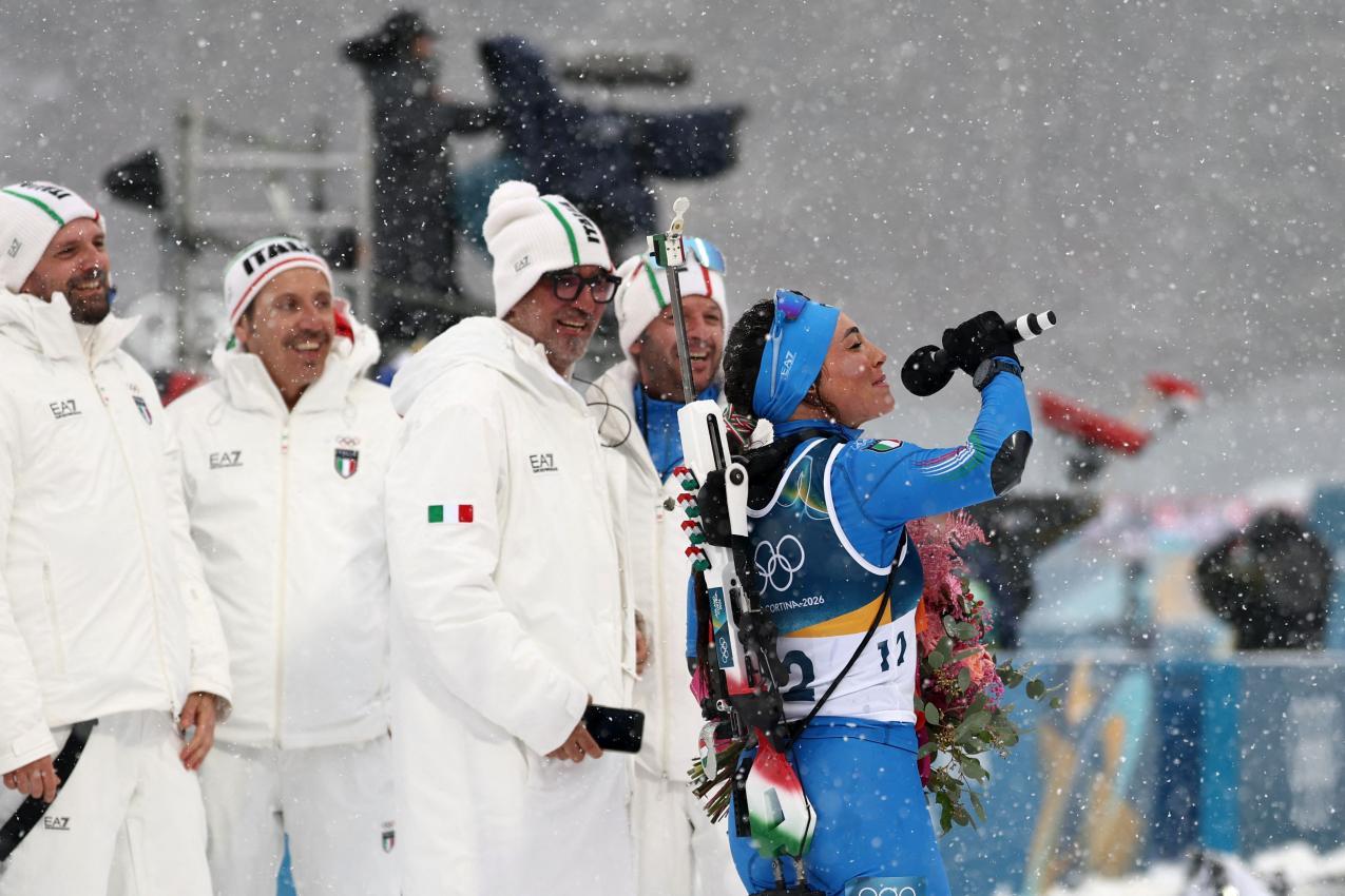 Aus und vorbei: Wierer hat ihre Karriere beendet. © APA/afp / FRANCK FIFE