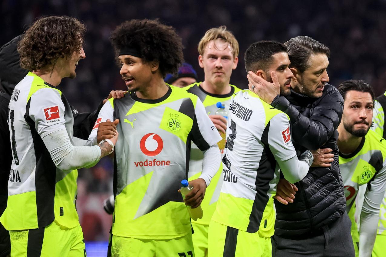 Borussia Dortmund hat einen Punkt gerechnet. © ANSA / MARTIN DIVISEK