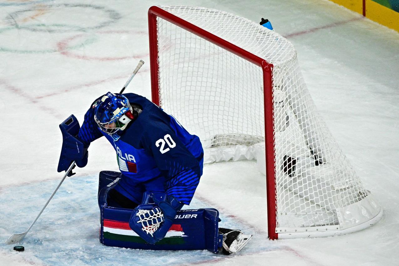 Damian Clara ist mit Italien erneut im Einsatz. © APA/afp / JULIEN DE ROSA