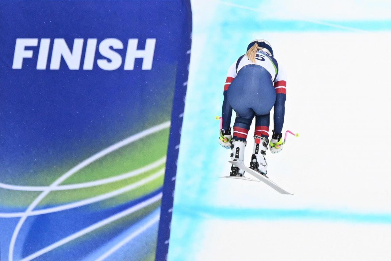 Das Knie scheint zu halten. © APA/afp / FRANCOIS-XAVIER MARIT